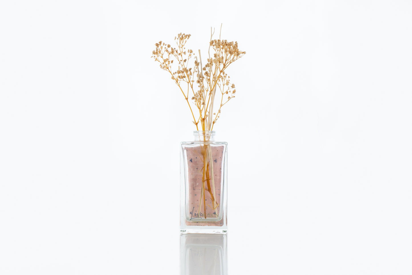 Difusor Magia Celestial (150ml) Con Varillas de Sauce y Flores Secas