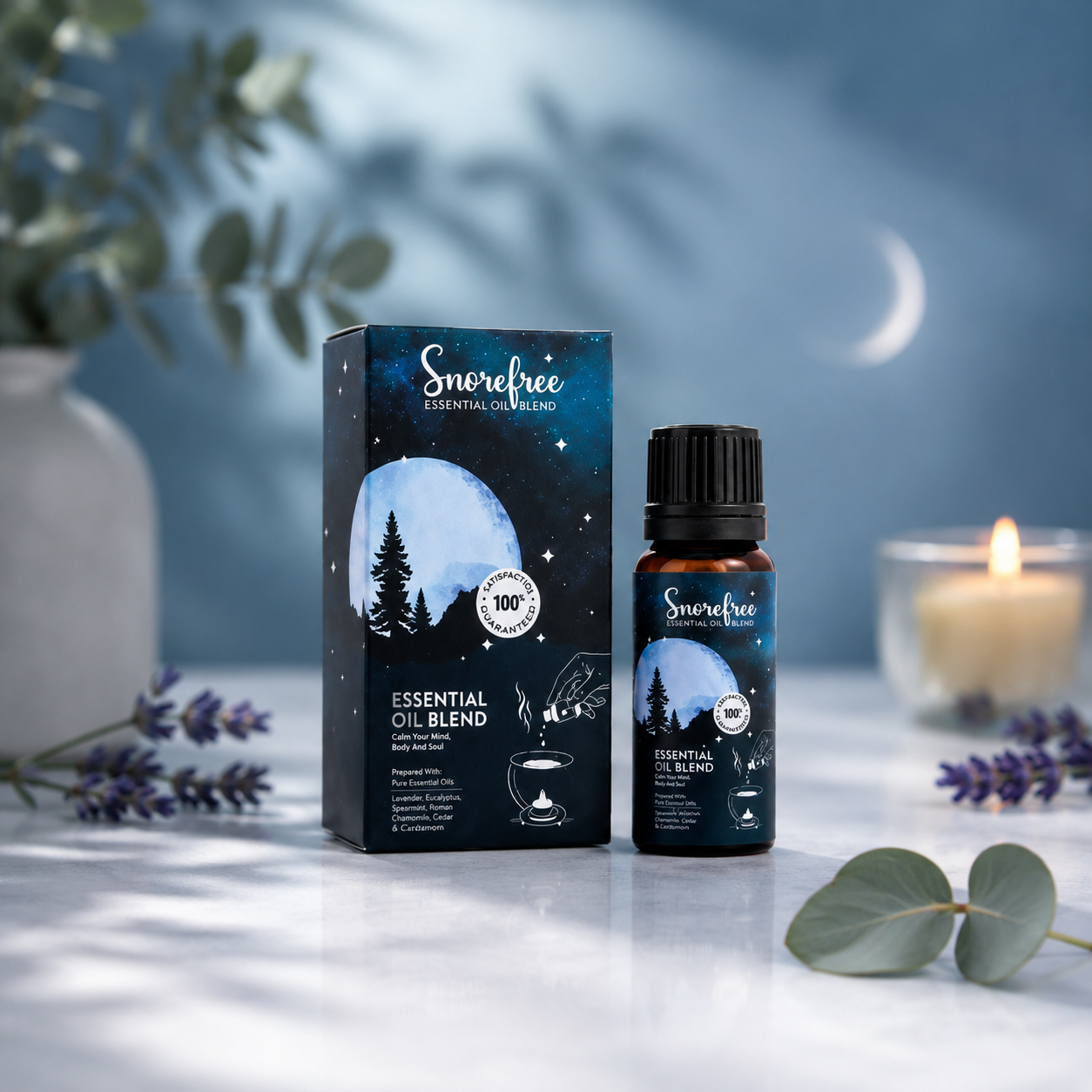 Aceite Esencial Aromaterapia Sleep & Snore Free (10ml) | Descanso Profundo