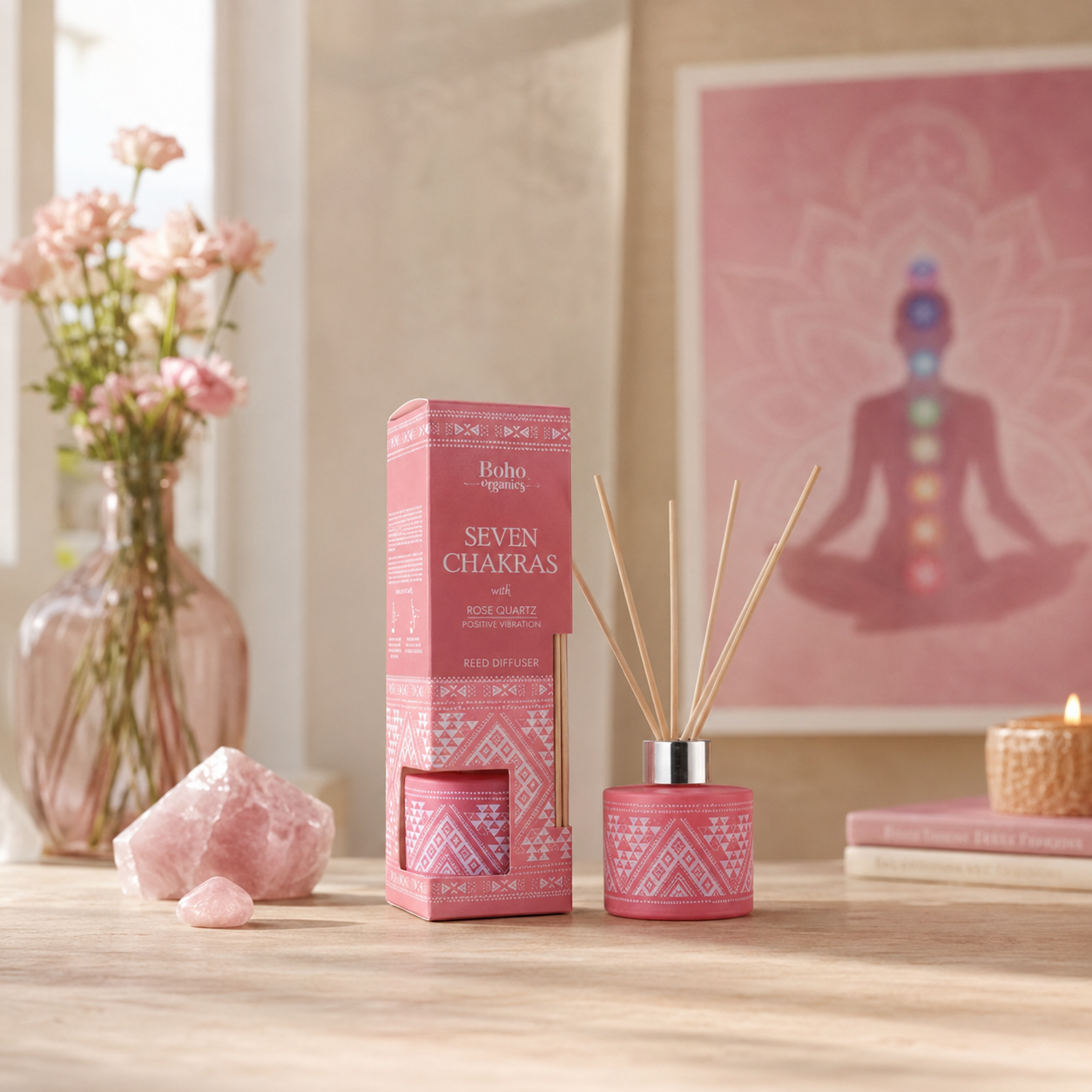 Difusor con Gemas (100ml) | Boho Organics