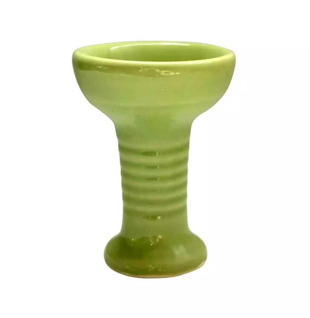 Copalera Esmaltada de Ceramica Verde — Samaná Costa Rica