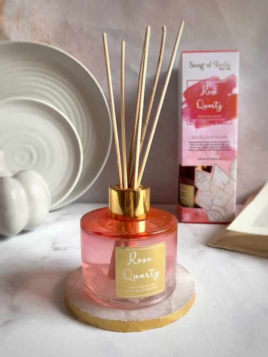 Difusor Healing Stones con Cristales Reales (105ml) | Aromaterapia Energética