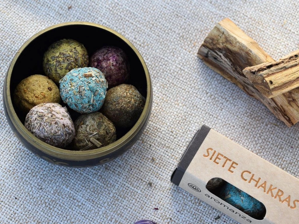 Esferas 7 Chakras - Aromanza