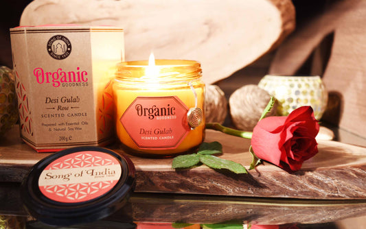 Vela de Soja Orgánica en Frasco Ámbar Estilo Boticario | Aromas Exóticos