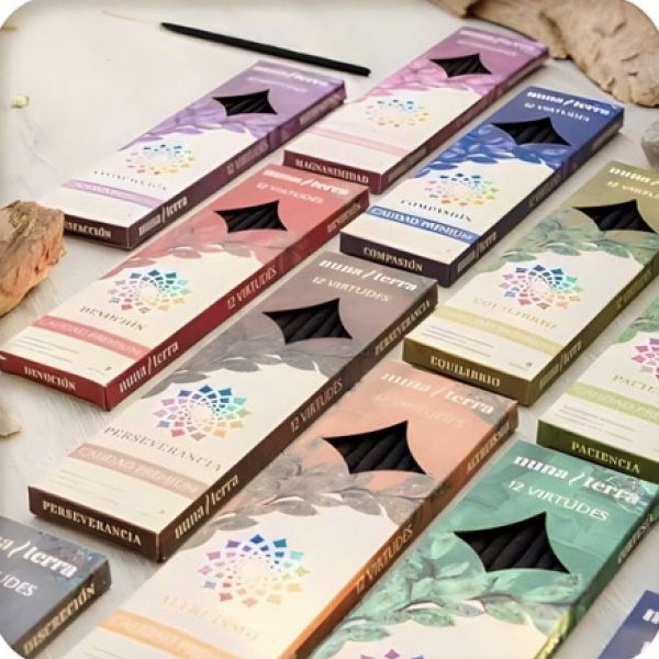 Inciensos Nuna Terra - 12 Virtudes