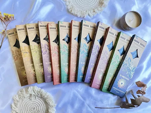 Inciensos Nuna Terra - 12 Virtudes