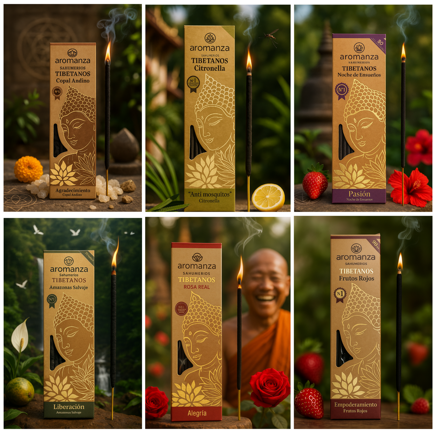 Tibetanos - Aromanza