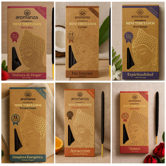 Mini Tibetanos - Aromanza x 8 u.