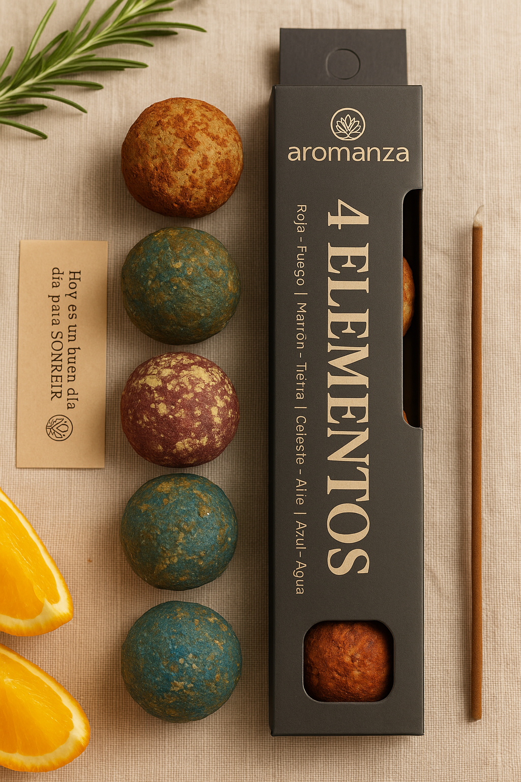 Esferas Orgánicas - Aromanza
