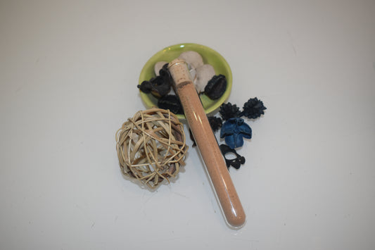 Resina Aromática Botánica en Tubo de Vidrio | Incienso Puro