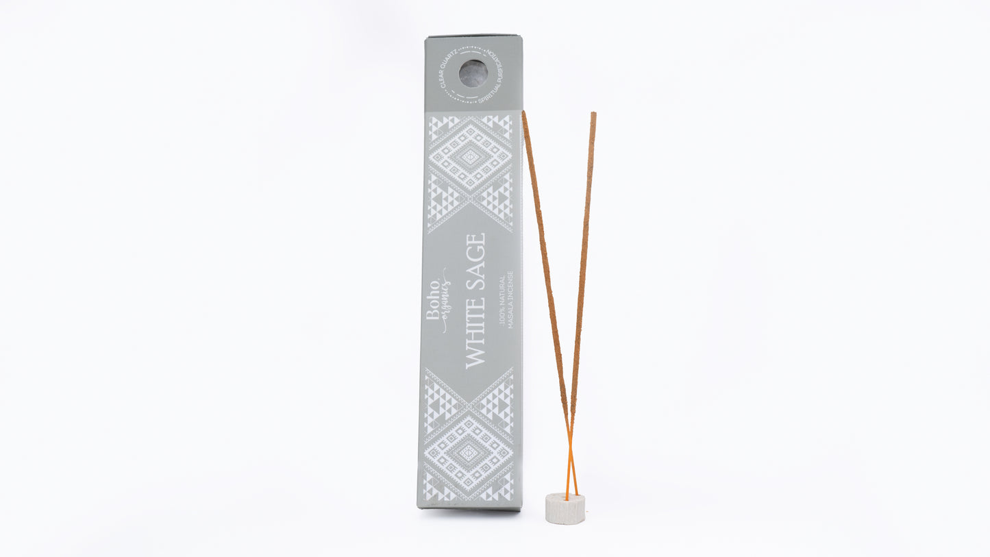 Incienso Masala con Piedra Semipreciosa de Regalo | Boho Organics