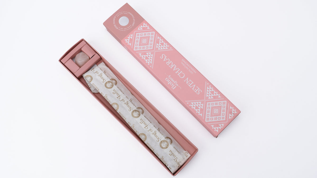 Incienso Boho Organics + Piedra Natural (Pack Mayorista 24 cajas) – foto 13