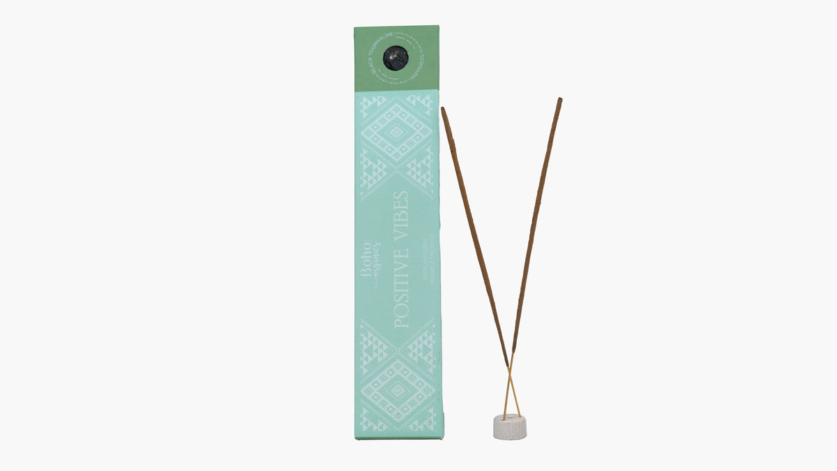 Incienso Boho Organics + Piedra Natural (Pack Mayorista 24 cajas) – foto 3