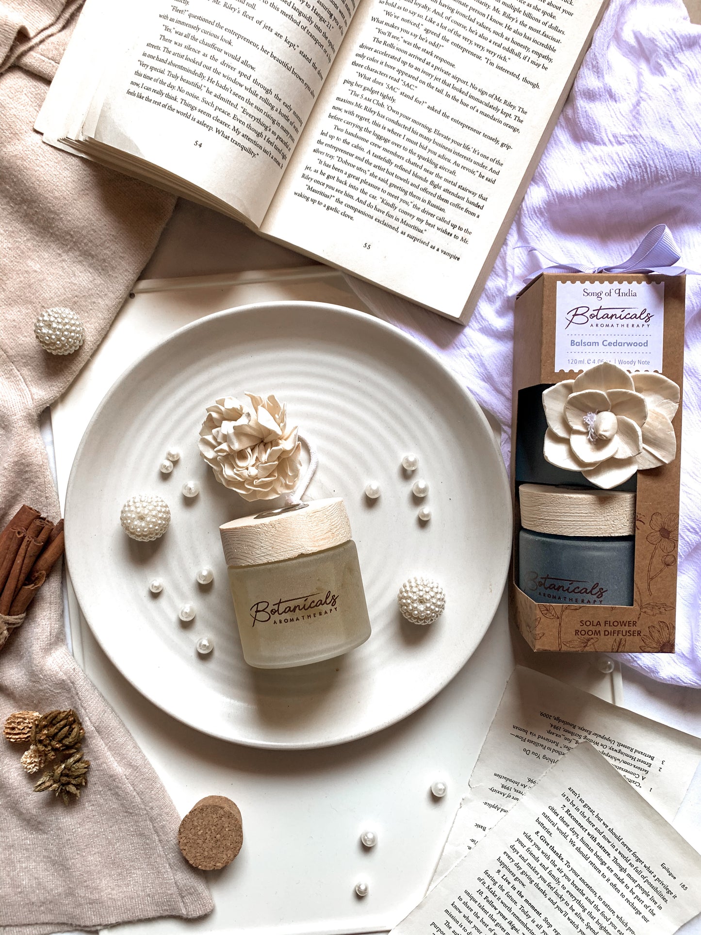 Difusor con Flor Seca | Colección Botánica