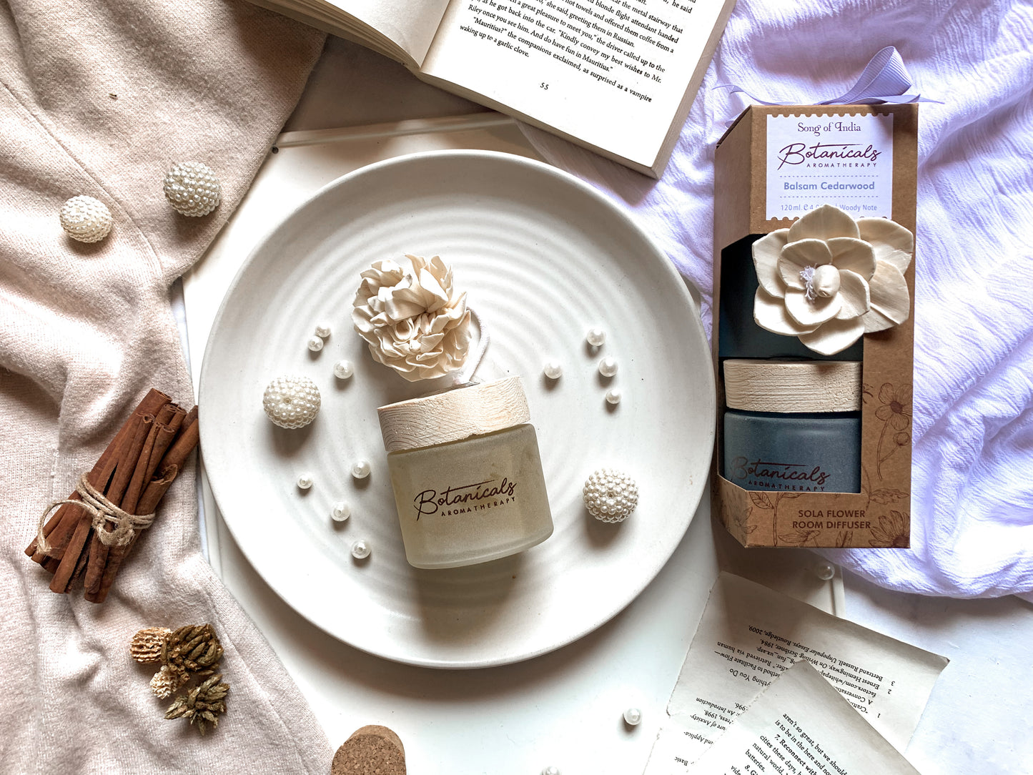 Difusor con Flor Seca | Colección Botánica