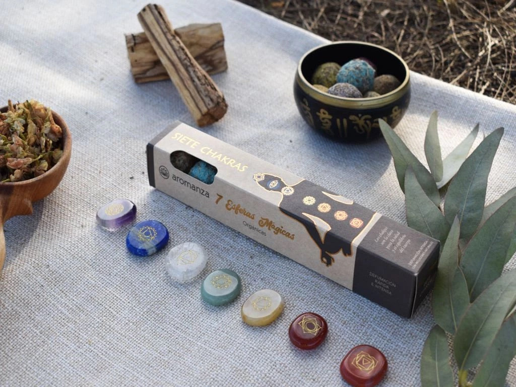 Esferas 7 Chakras - Aromanza