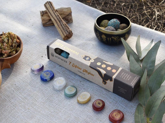 Esferas 7 Chakras - Aromanza