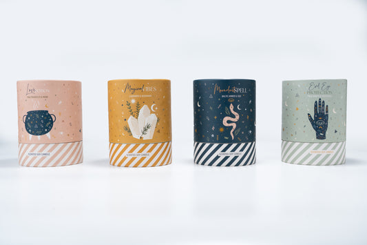 Vela 'Celestial Magic' en Caja de Regalo (120g) - Energía del Universo
