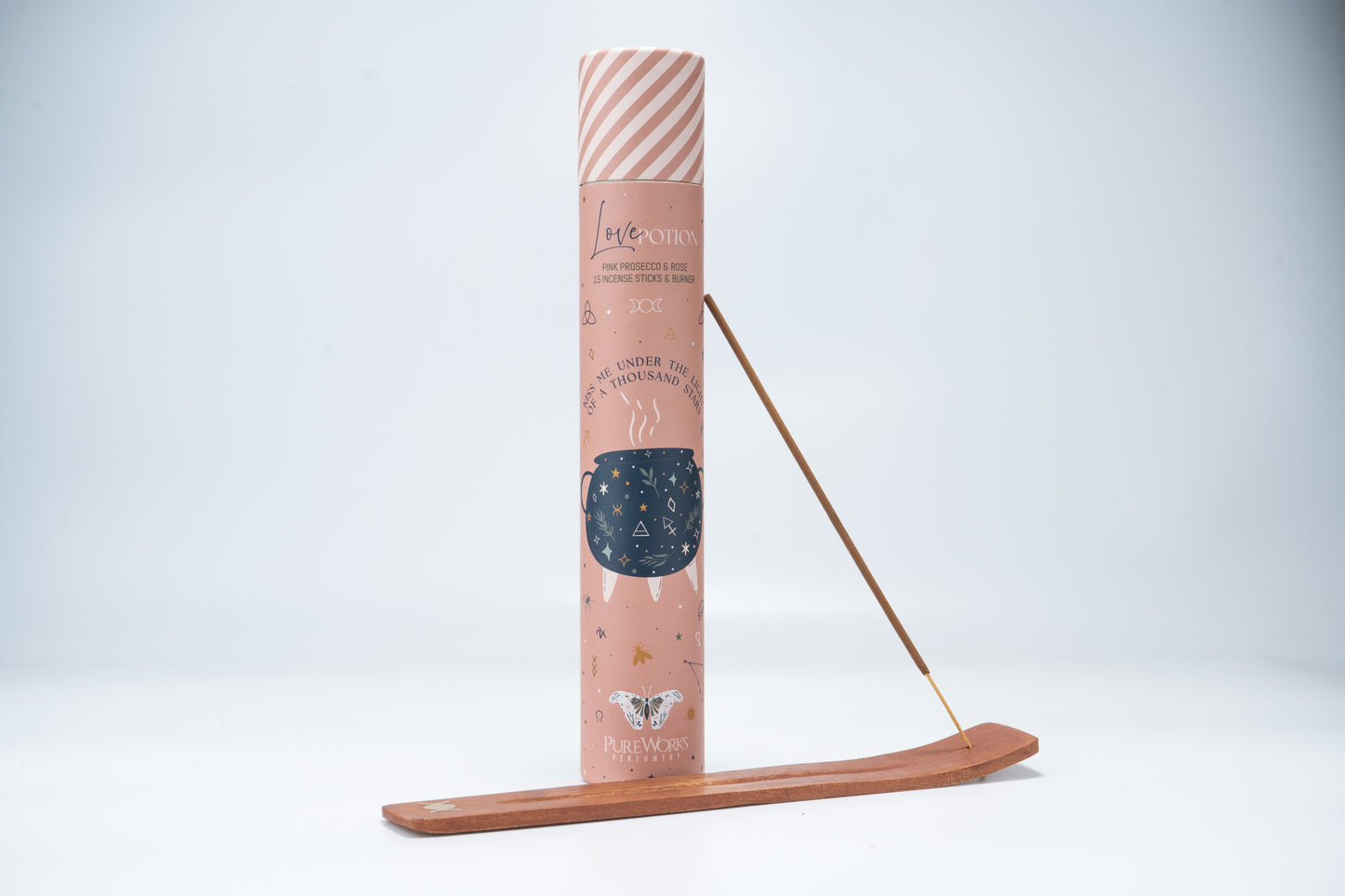 Kit de Incienso en Tubo con Portaincienso | Celestial Magic