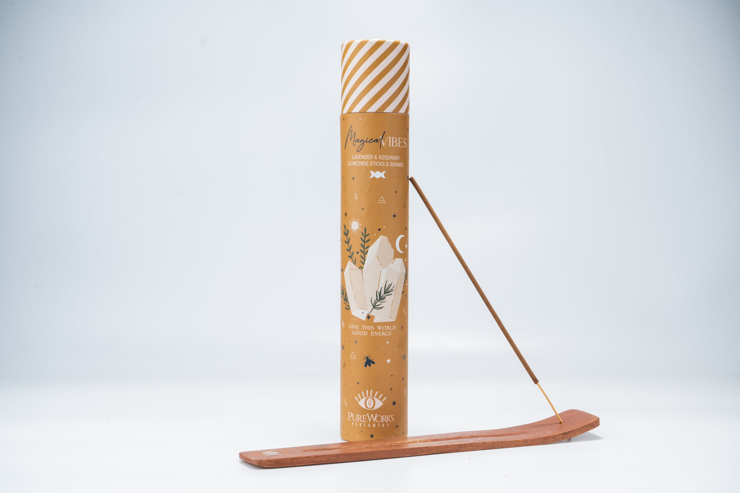 Kit de Incienso en Tubo con Portaincienso | Celestial Magic