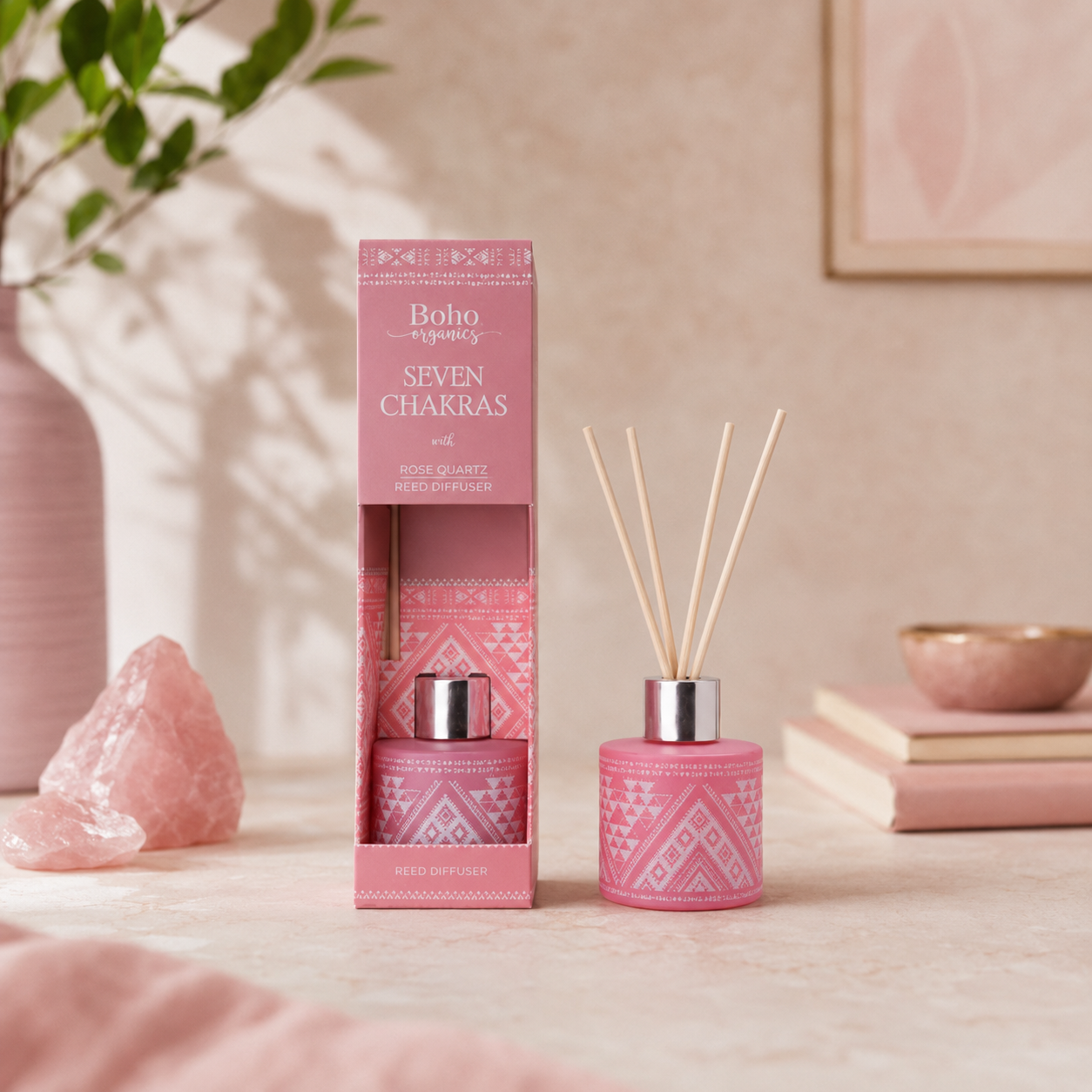 Difusor de Varillas - Boho Organics (50ml) | Aromas y Gemas