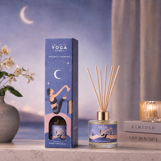 Difusor Moonshine Yoga 50 ml, aromaterapia zen y meditación — Samaná Costa Rica