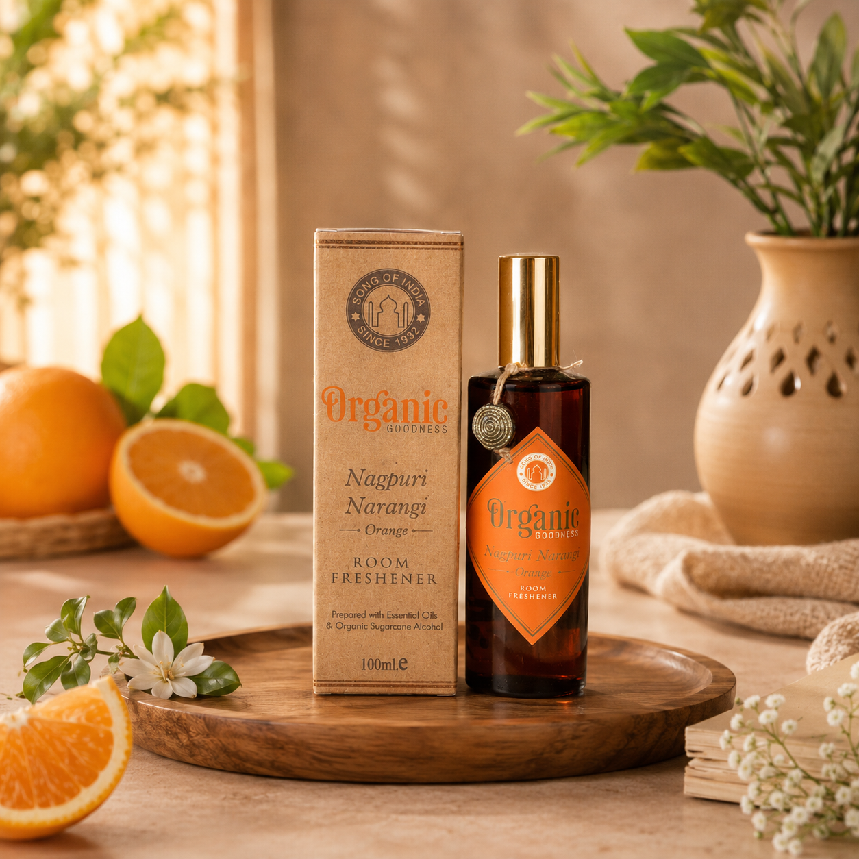 Spray Ambientador de Lujo Organic Goodness (100ml) | Aromas Exóticos