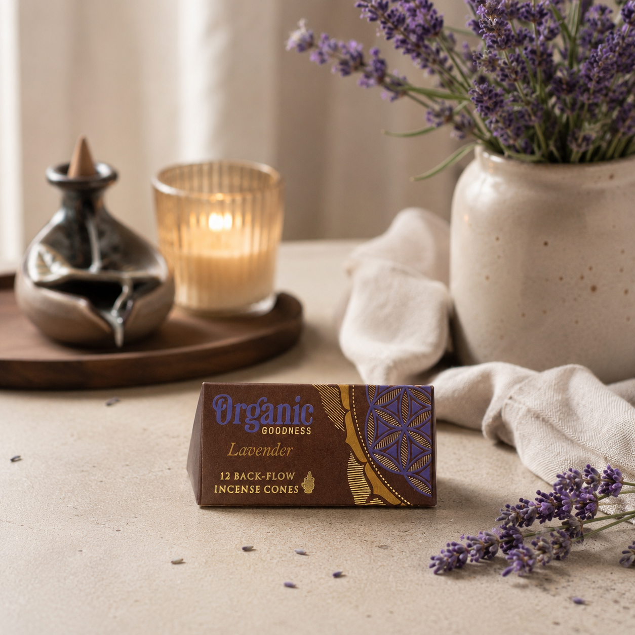 Conos de Incienso (Efecto Cascada) | Organic Goodness