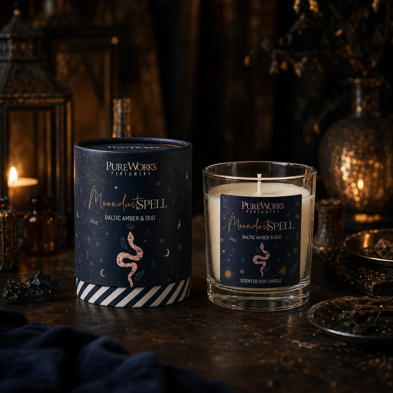 Vela Celestial Magic en Tube Box (120g) | Poción Aromática | Energía del Universo
