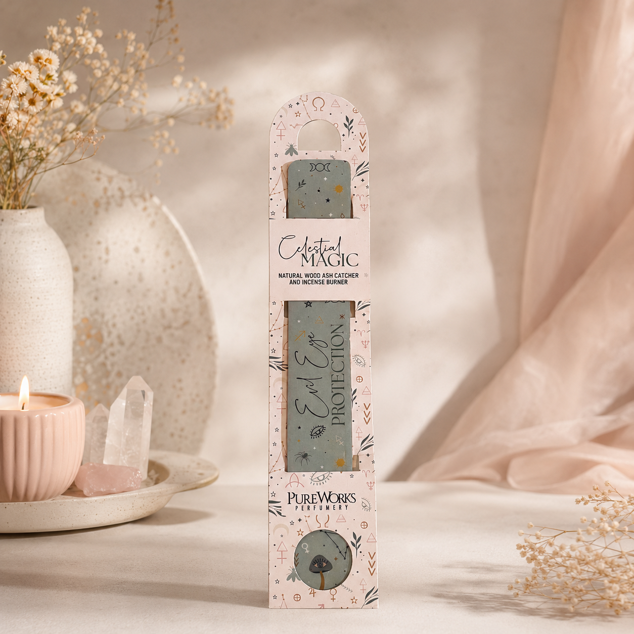 Portaincienso Celestial con Diseño | Accesorios de Altar