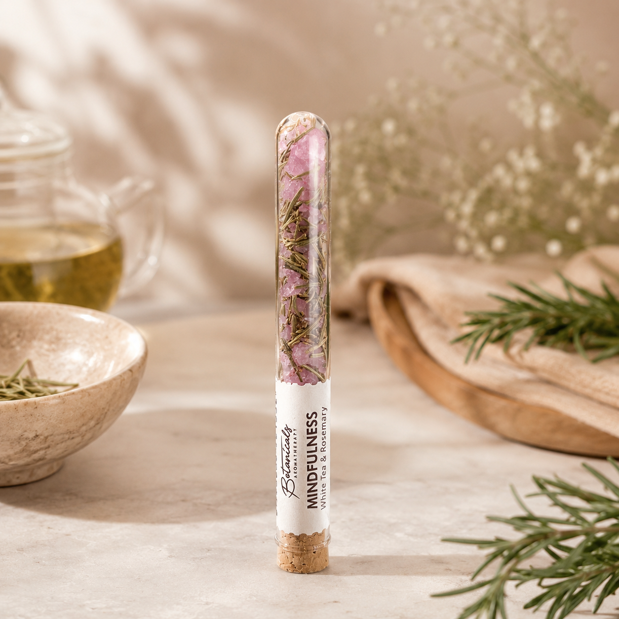 Resina Aromática Botánica en Tubo de Vidrio | Incienso Puro