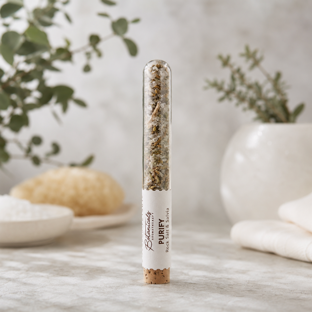 Resina Aromática Botánica en Tubo de Vidrio | Incienso Puro