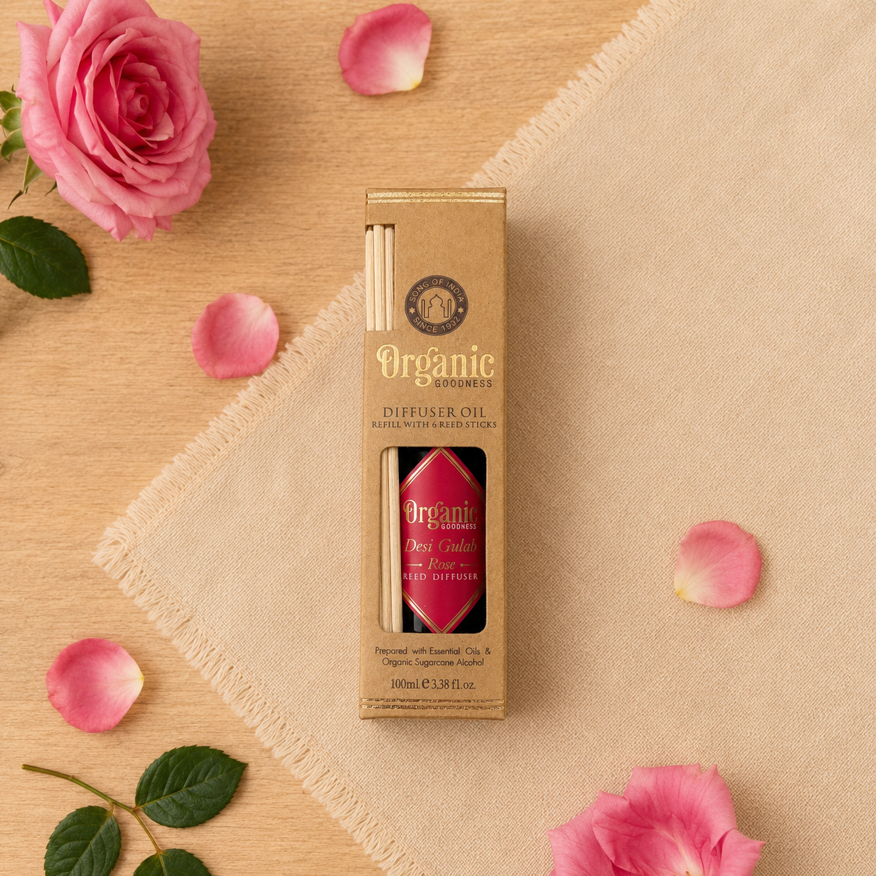 Repuesto de Aceite para Difusor Orgánico (100ml) | Aromas Organic Goodness