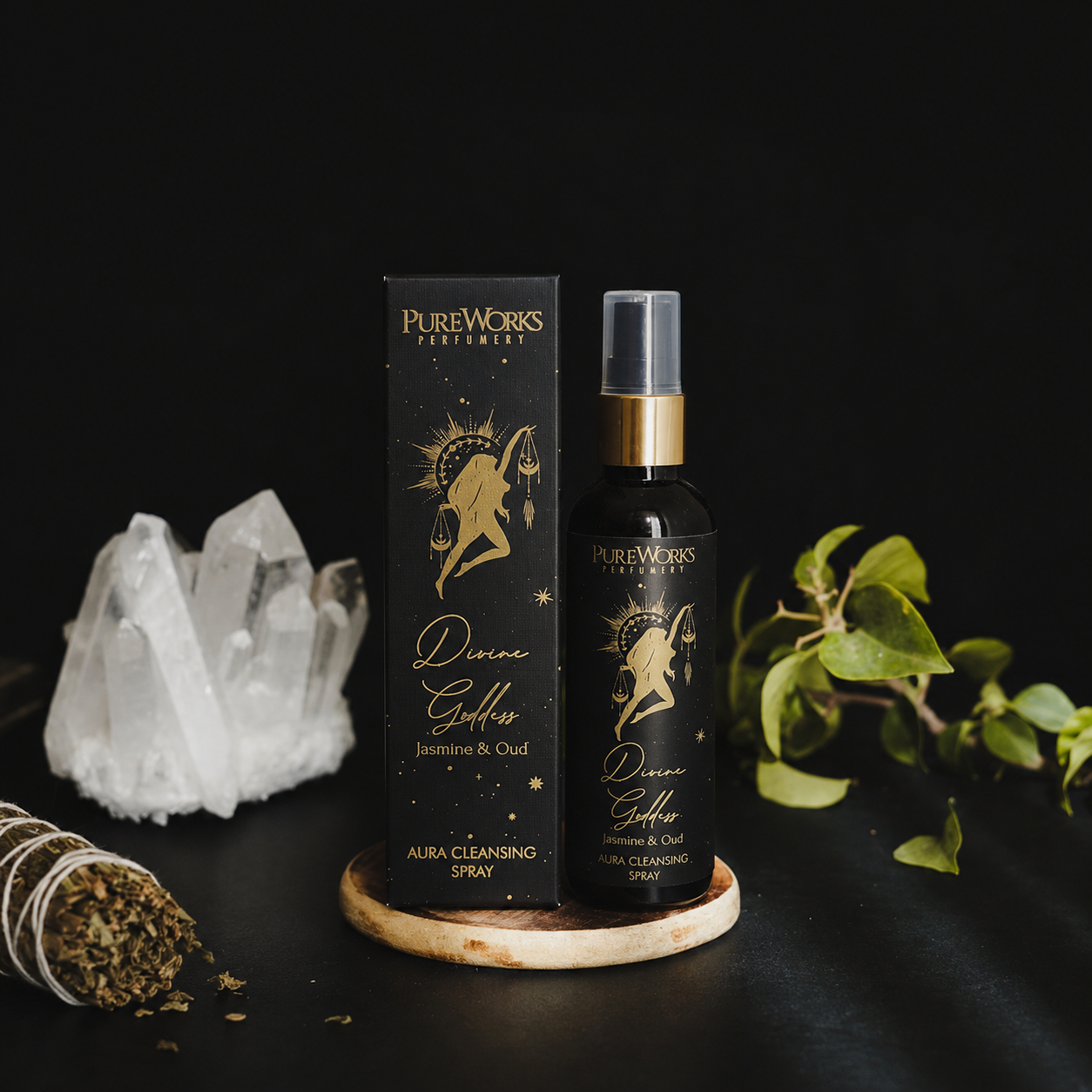 Spray Áurico Esotérico (100ml) | Limpieza y Protección de Aura