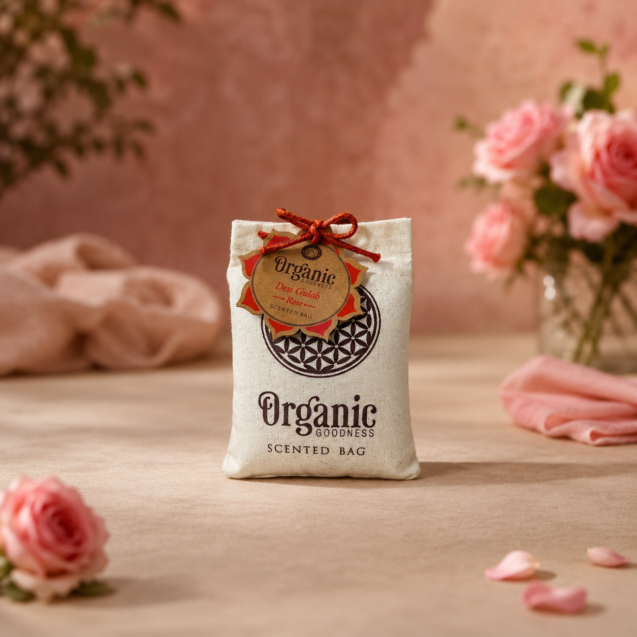 Saco Aromático de Algodón (100g) | Sachet para Closets y Autos