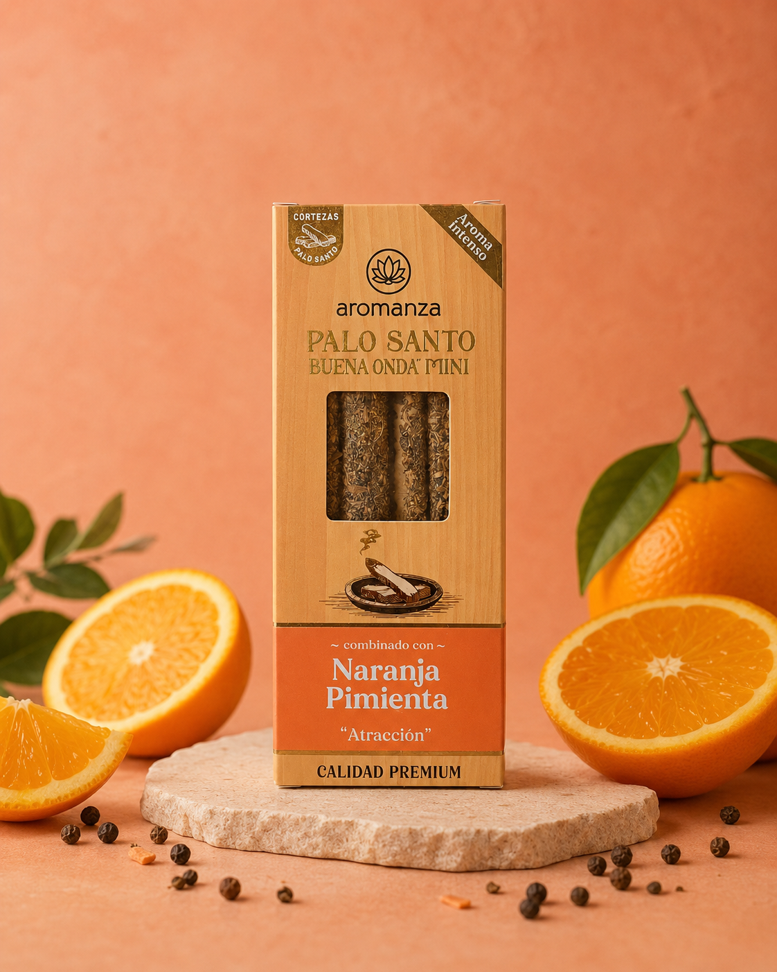 Mini Palo Santo - Aromanza x 5 u.