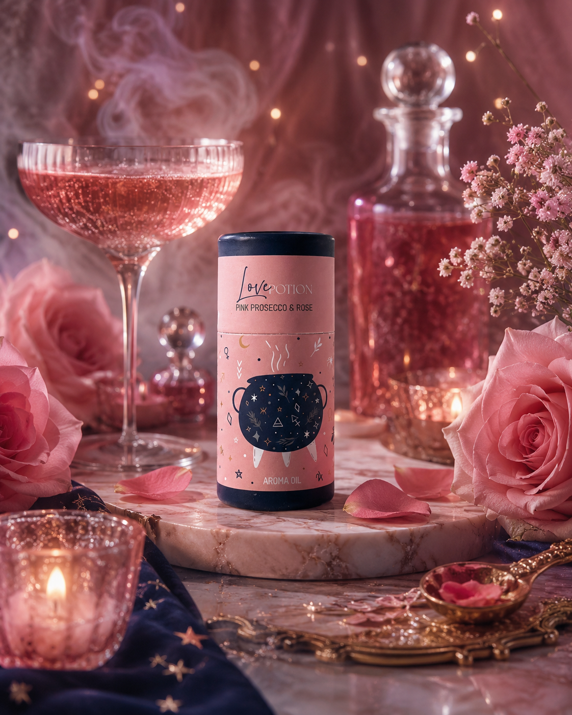 Aceite Aromático Celestial Magic (10ml) | Pociones y Rituales