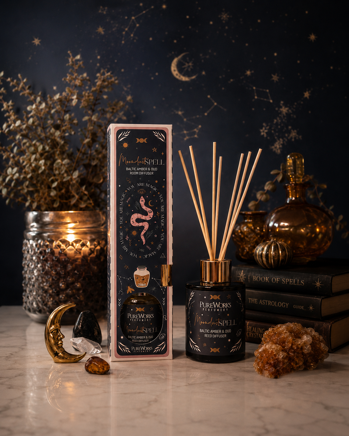 Difusor Celestial Magic Pequeño (50ml) | Ritual y Protección