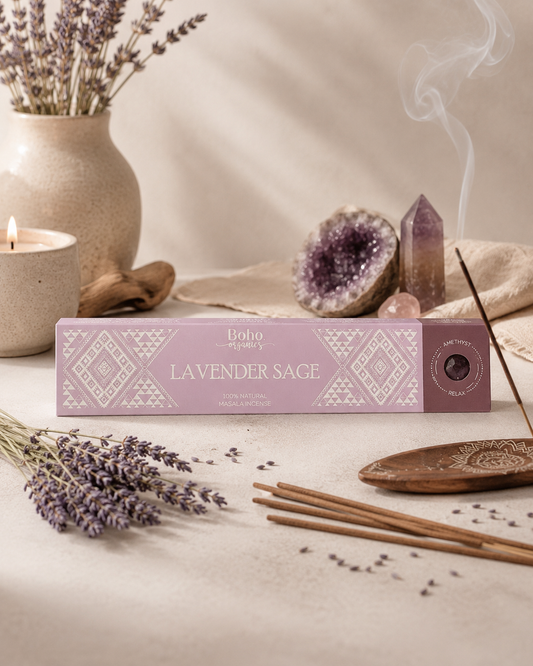 Incienso Masala con Piedra Semipreciosa de Regalo | Boho Organics