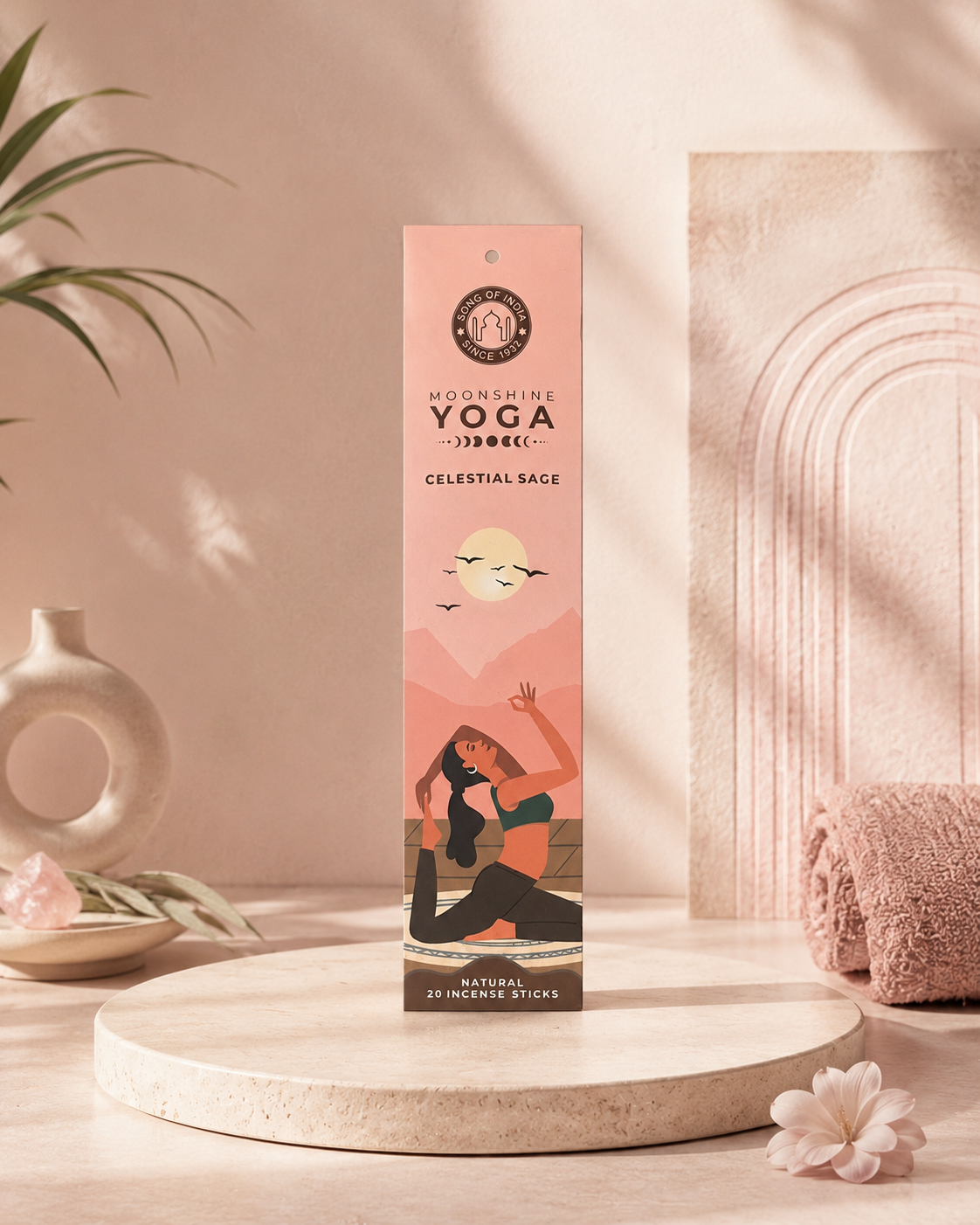 Incienso Moonshine Yoga en Pouch | Aromas para Meditar y Yoga