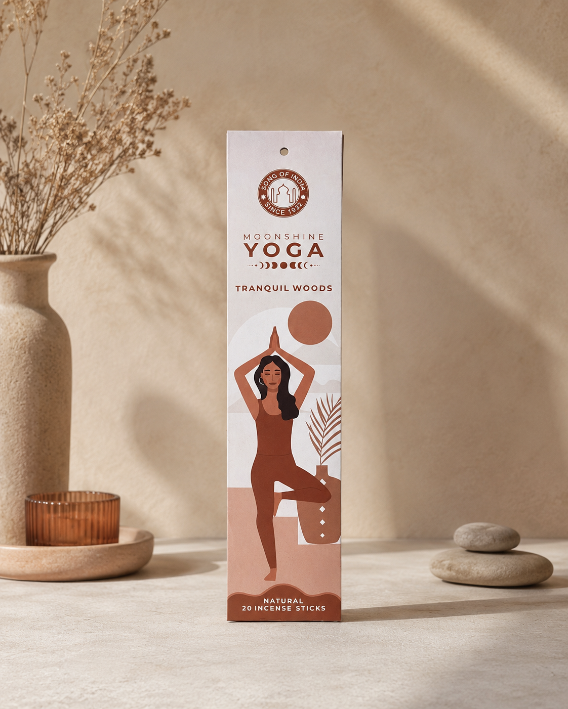 Incienso Moonshine Yoga en pouch, aromas para meditar y yoga — Samaná Costa Rica