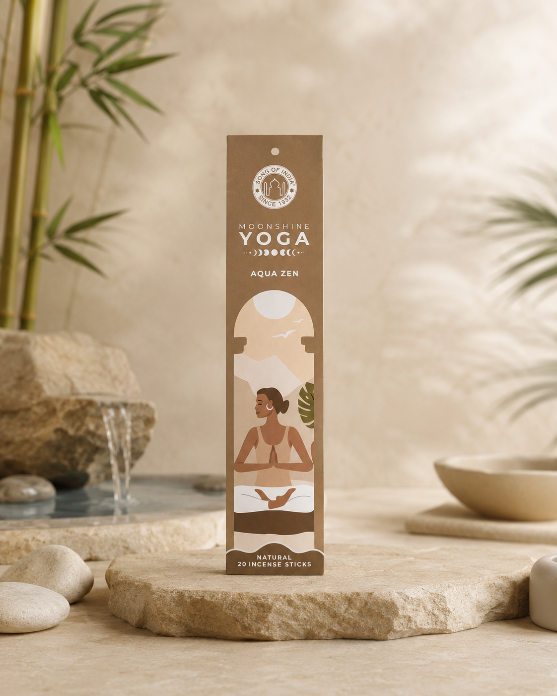 Incienso Moonshine Yoga en Pouch | Aromas para Meditar y Yoga