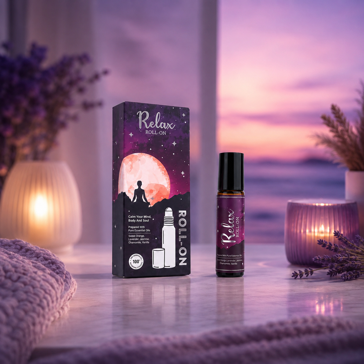 Roll-On Aromaterapia Sleep, Relax & Snore Free (10ml) | Descanso Portátil