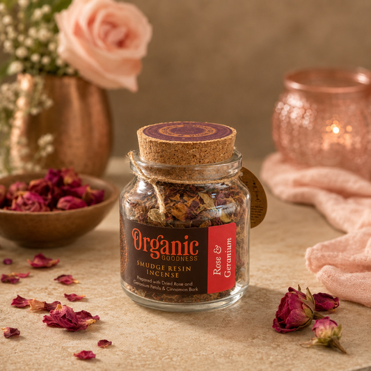 Mix de Resinas Organic Goodness (Smudge) - Frasco de Vidrio & Corcho Premium