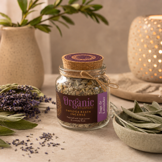 Mix de Resinas Organic Goodness (Smudge) - Frasco de Vidrio & Corcho Premium