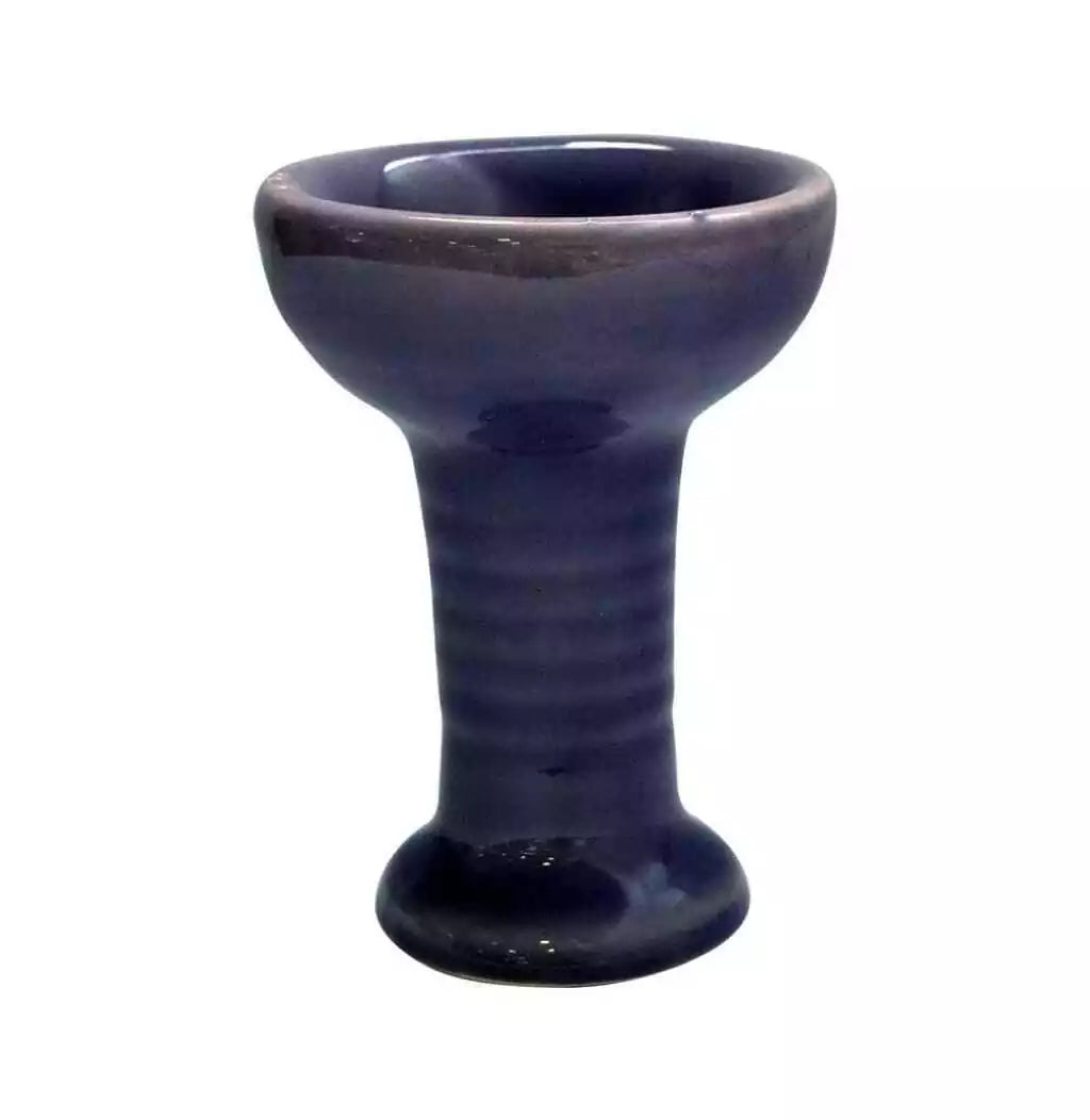 Copalera Esmaltada de Ceramica Color Violeta — Samaná Costa Rica