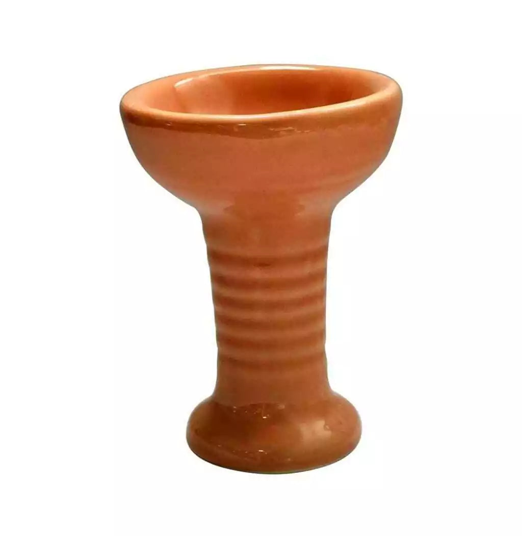 Copalera Esmaltada de Ceramica Salmon — Samaná Costa Rica