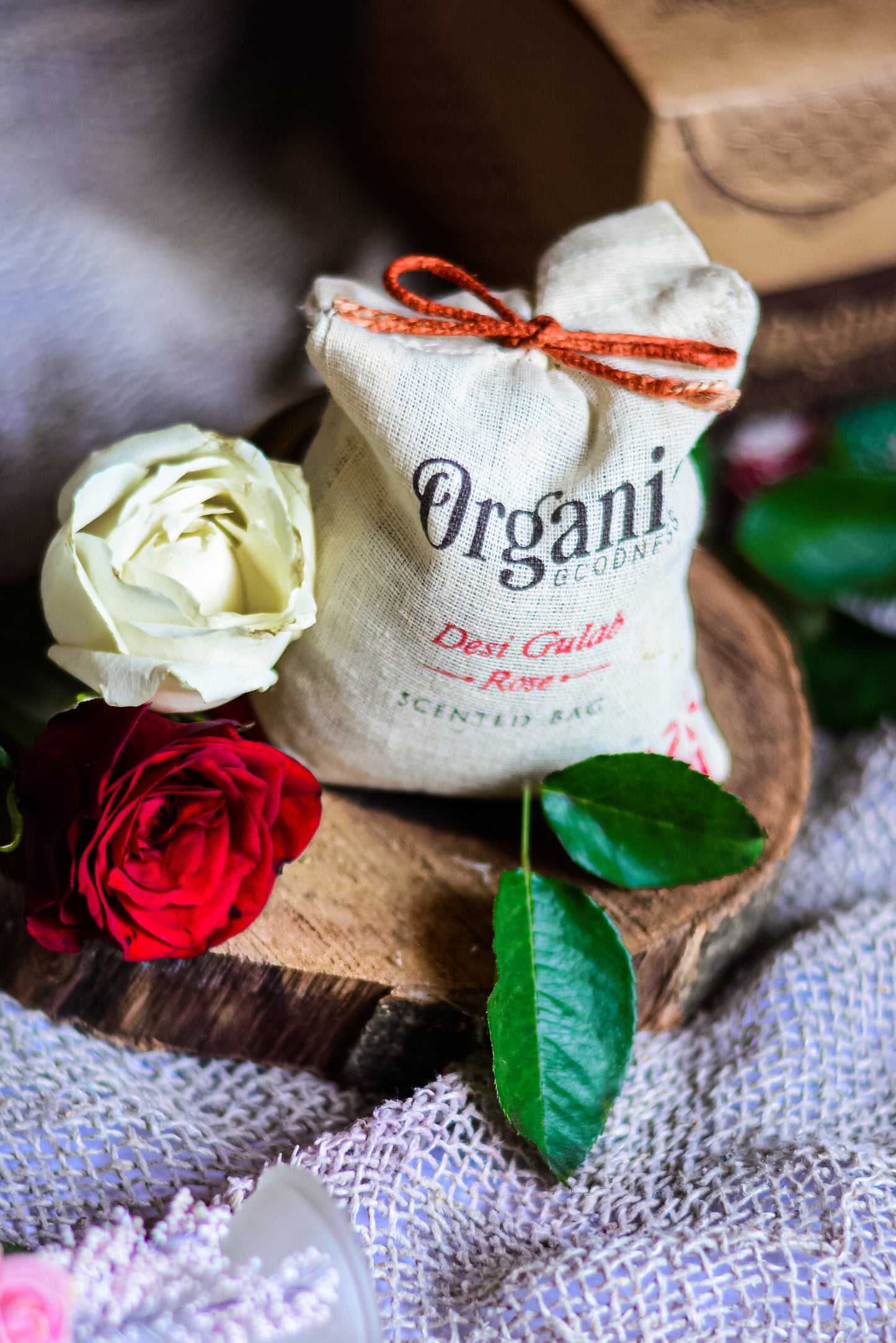 Saco Aromático de Algodón (100g) | Sachet para Closets y Autos