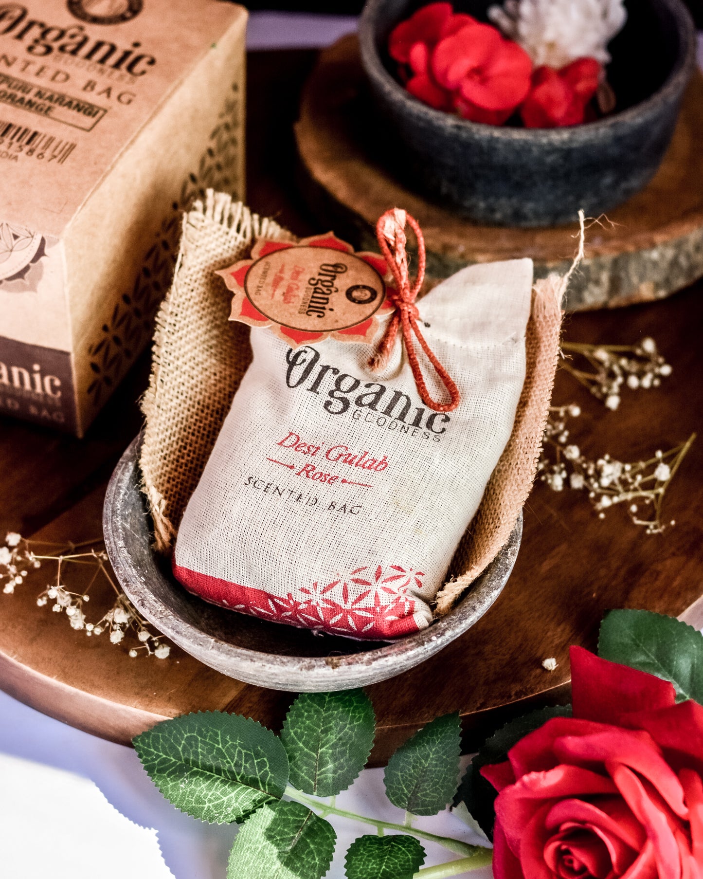 Saco Aromático de Algodón (100g) | Sachet para Closets y Autos