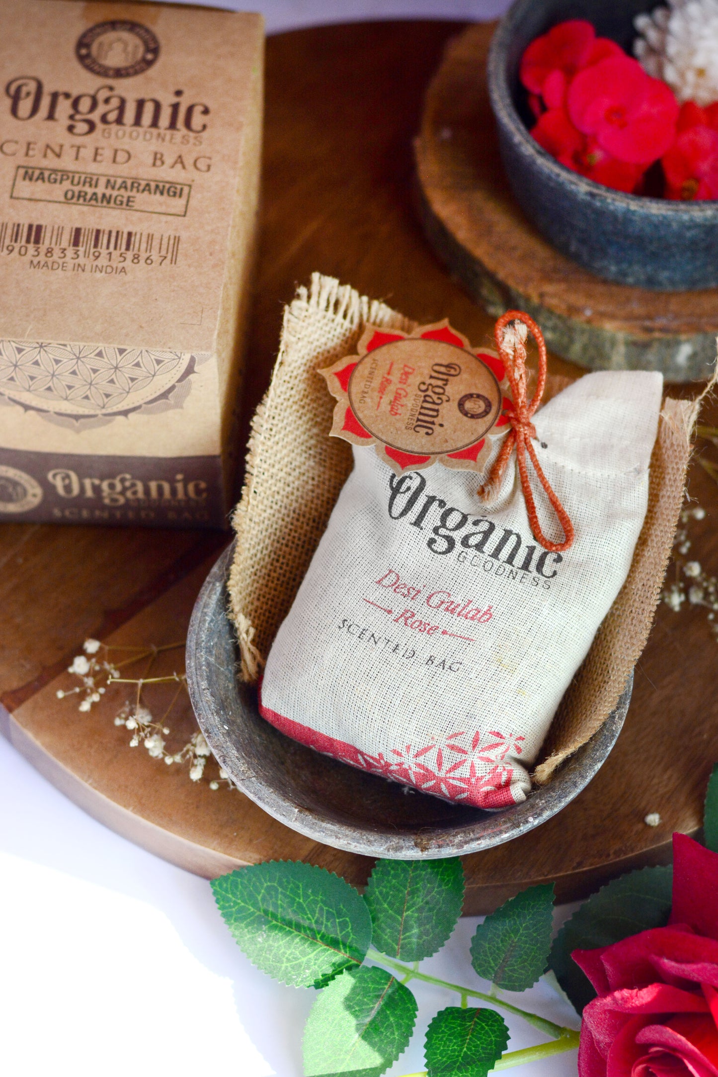 Saco Aromático de Algodón (100g) | Sachet para Closets y Autos