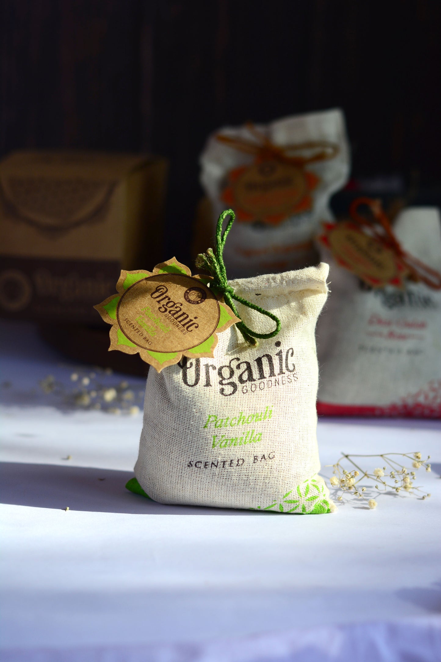 Saco Aromático de Algodón (100g) | Sachet para Closets y Autos